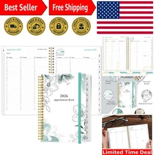 Comprehensive 2026 Planner with Tabs - Perfect for Scheduling and Goal Tracking