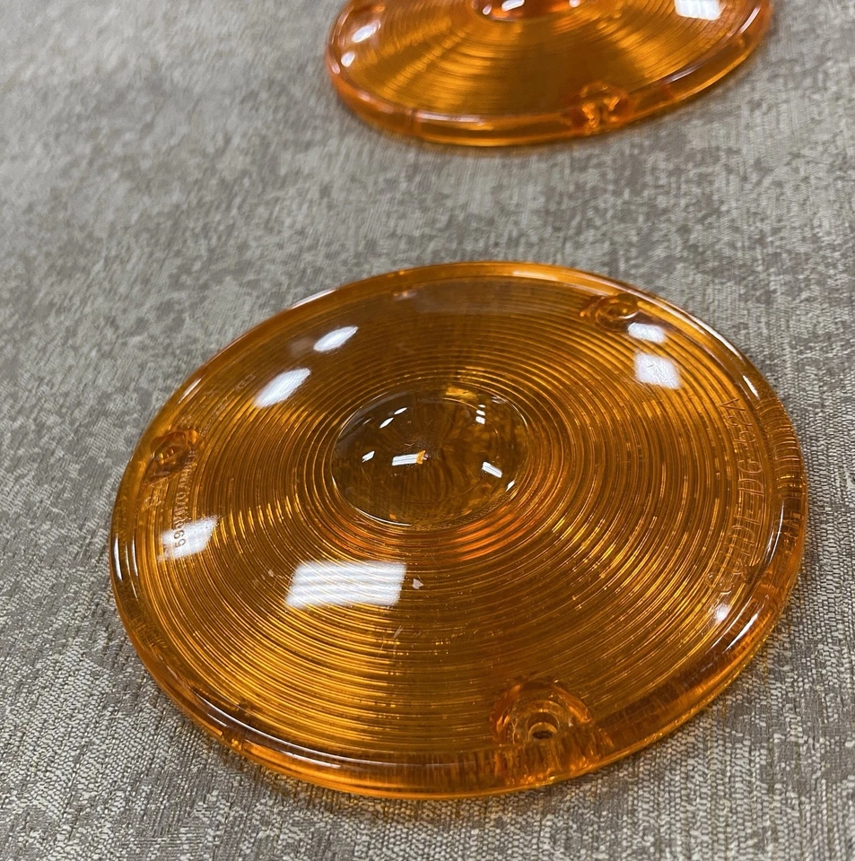 NOS 1953-62 Chevrolet Pickup Truck Turn Signal Lenses (1 Pair) - Image 4 of 4
