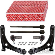 Febi Wishbone Ensemble 6 Pièces Avant Convient pour Peugeot 4007 Citroen