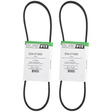 SureFit Drive Belt for Toro 71-5380 71-5381 CCR1000 Series Snow Blower 2PK