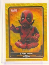 2025 Topps Marvel Deadpool And Wolverine BABYPOOL Gold Wave /399