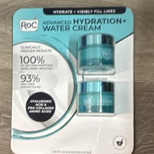 RoC Hydration Advanced Hydration Water Cream Set 2 0.5 oz Fragrance-Free