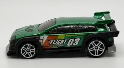 Mattel Hot Wheels Flight 03 Green Loose 1/64 Rare 2002 Malaysia