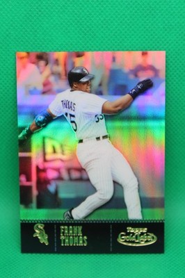 2001 Topps Gold Label Frank Thomas Class 1 Refractor #33 Chicago White Sox HOF