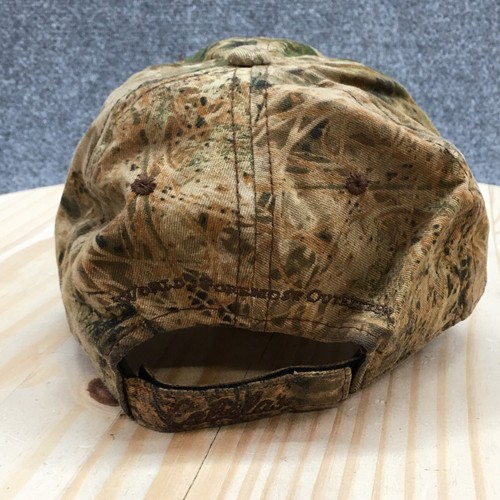Gorra de béisbol Cabela's para hombre marrón OS ala curva ajustable logotipo bordado - Imagen 7 de 12