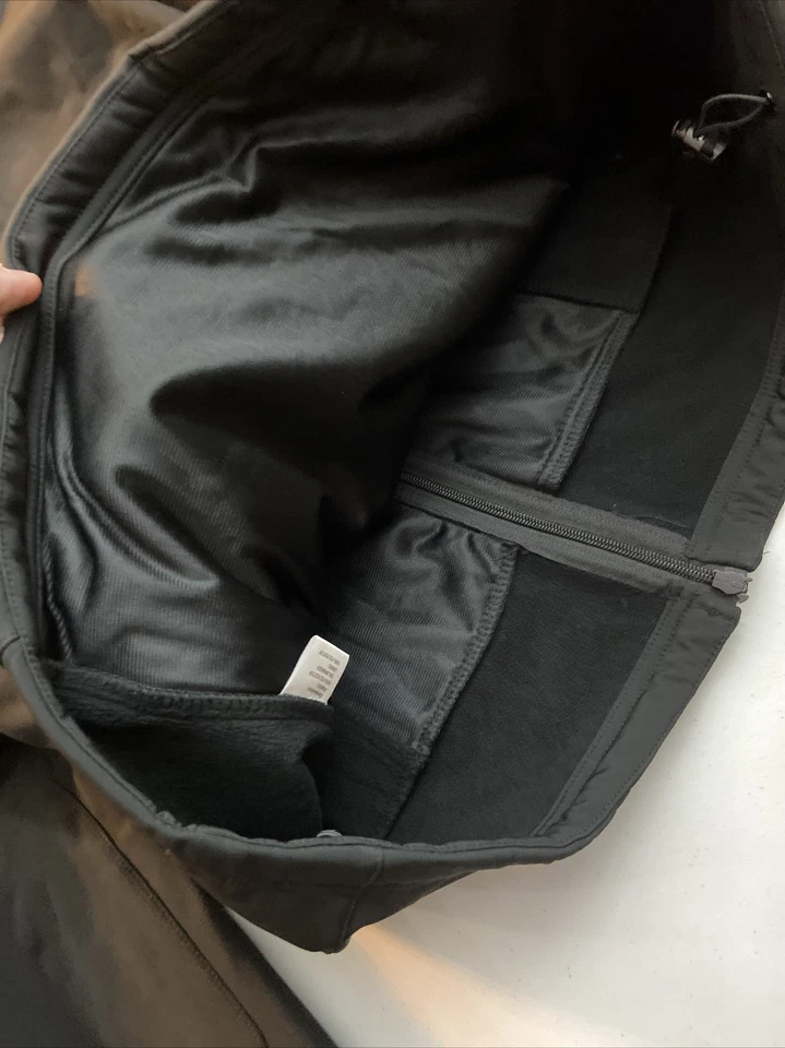 Chaqueta militar Tacvasen Special Ops Tatical Soft Shell mediana negra para hombre Foto 4 de 4