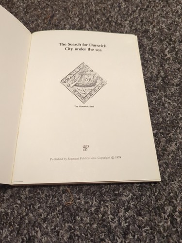 THE SEARCH FOR DUNWICH, CITY UNDER THE SEA - Jean & Stuart Bacon (Suffolk) - Picture 3 of 11