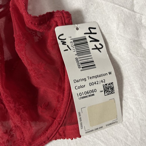 Triumph Damen Daring Temptation W Bügel BH Gr. 85E Rot UNT417 - Bild 6 von 7