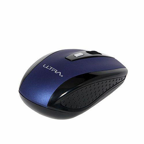 Ultra Wireless Optical Mouse Blue 2.4GHz 6Button 800/1200/1600dpi Cordless Mini - Picture 4 of 11