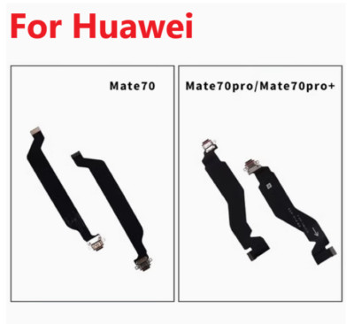 For Huawei Mate 70 Pro Plus USB Charging Connector Board Flex Cable Replacement