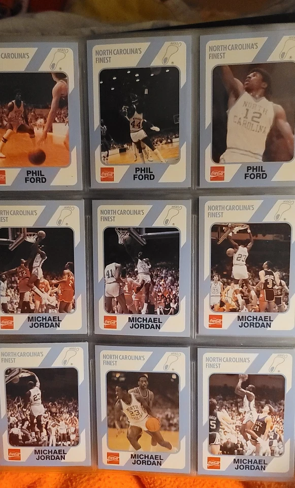 1989 North Carolina's Finest Full Set 200 Cards 6 Michael Jordan Cards - Image 4 of 4