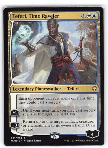 Teferi, Time Raveler *Mythic Rare* Magic MtG x1 War of the Spark