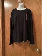 NEW Neck Black  GAP Round New Lgt Sweater /  Shirt * Dress up or down*  XX Large