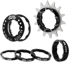 Single Speed Conversion Kit 13T 14T 15T 16T 17T Cassette Spacer Set Bike Parts