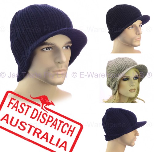 Men Boy Ladies Ribbed Ear Wamer Sports 