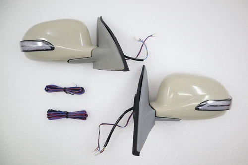 Manual Folding LED Signal Side Mirrors For 1996 97~98~99~00 Mirage sedan Lancer