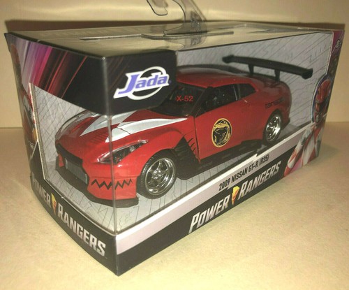 Power Rangers - Auto-Morphin, Statuetta articolata 2 in 1, 15 cm, Ranger Rosso - Jason Lee Scott, per bambini dai 4 anni, PWG072