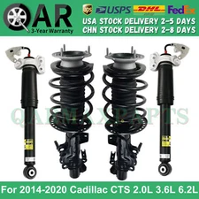 4PCS Front+Rear W (S)Strut Shock Assembly for 14-20 Cadillac CTS 2.0L 3.6L 6.2L