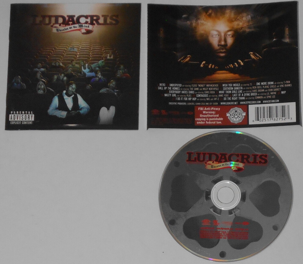 LUDACRIS Theater of the mind レコード LP LUDACRIS / Theater of the mind (2008) US Edition, Used