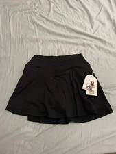 Blogilates Women's Criss Cross Slit High-Rise Skort - Black M