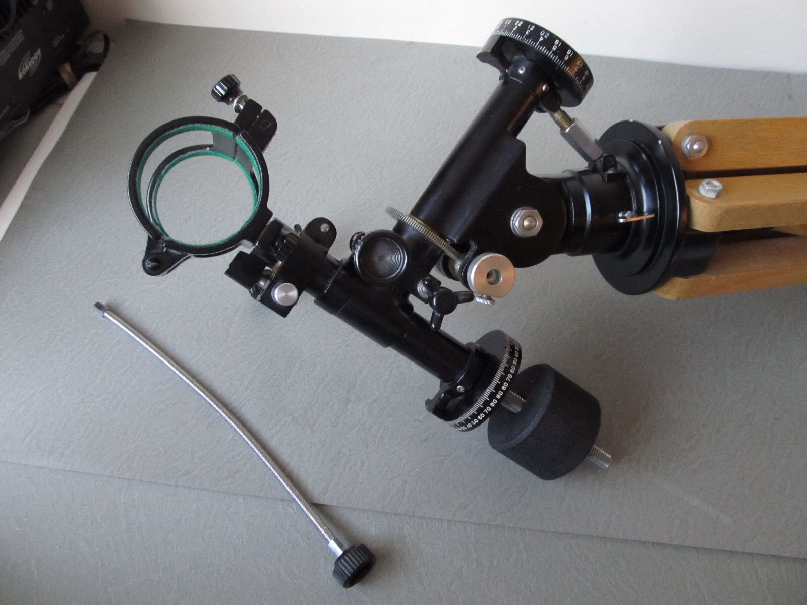 Vintage Unitron Telescope D 60mm F 900mm Model 114 w/Unihex Turret eBay