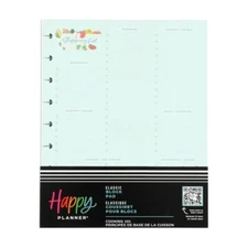 Cooking 101 CLASSIC BLOCK NOTEPAD - 100 SHEETS Happy Planner
