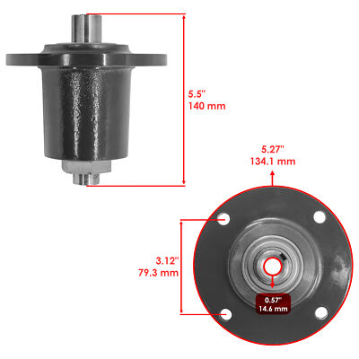 Deck Spindle for Bobcat 942206 942207 942208 942209 942221