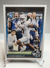 2024 Score - Rookies #351 Ja'Tavion Sanders (RC)