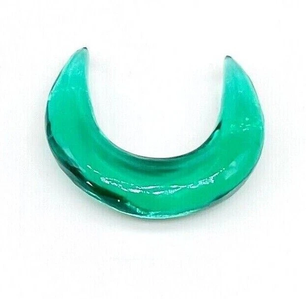 Pinzas de tabique de cuarzo verde, hechas a mano tamaño 12g (2mm) a 10mm y personalizar Foto 3 de 4