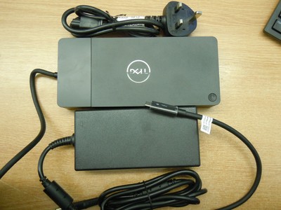 Dell Thunderbolt Dock Wd19tb Expresscharge Type C 4k 5k 180w Adaptor Ebay