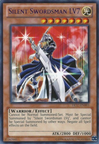 Silent Swordsman LV7 - Blue - DL17-EN003 - Rare - Unlimited