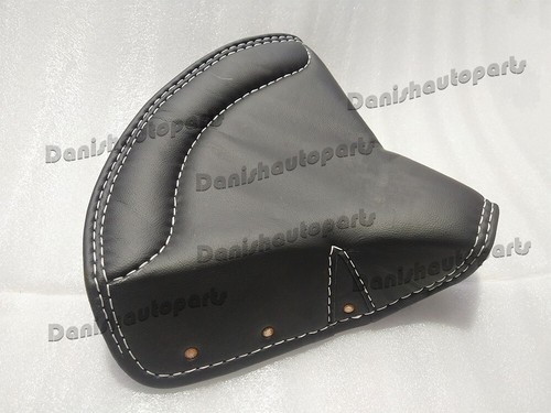 Lycett Pure Cuir Avant Solo Selle Siège Marron Pour Triumph BSA Norton