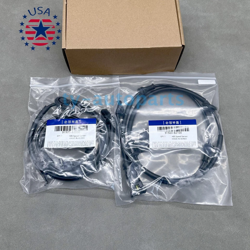 New Right &Left ABS Wheel Speed Sensor Wiring For 14-19 Kia Soul 15-19 Kia Soul Foto 2 de 4