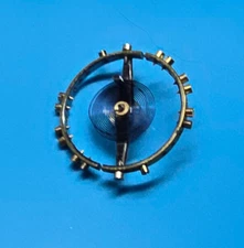 VINTAGE 16 SIZE 21 JEWEL ILLINOIS GRADE 108 MODEL 6 POCKET WATCH PARTS