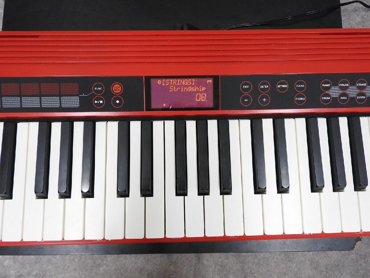 Roland GO KEYS GO-61K 61-Key Music Creation Keyboard Red | eBay Roland GO KEYS GO-61K 61-Key Music Creation Keyboard Red | eBay
