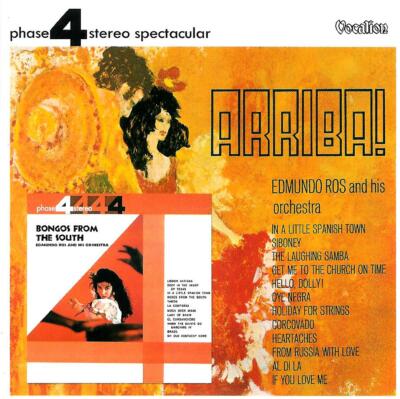 EDMUNDO ROS  '' Arriba / Bongos from the South ''  Vocalion CD