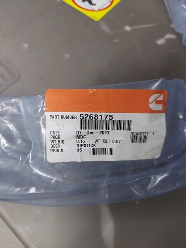 5268175 Engine Oil Dipstick For 6.7 Liter Isb/Qsb Engines () for Cummins