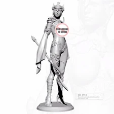 1/24 resin figure model kit Dream Empire - Long Halberd Goddess Unassembled