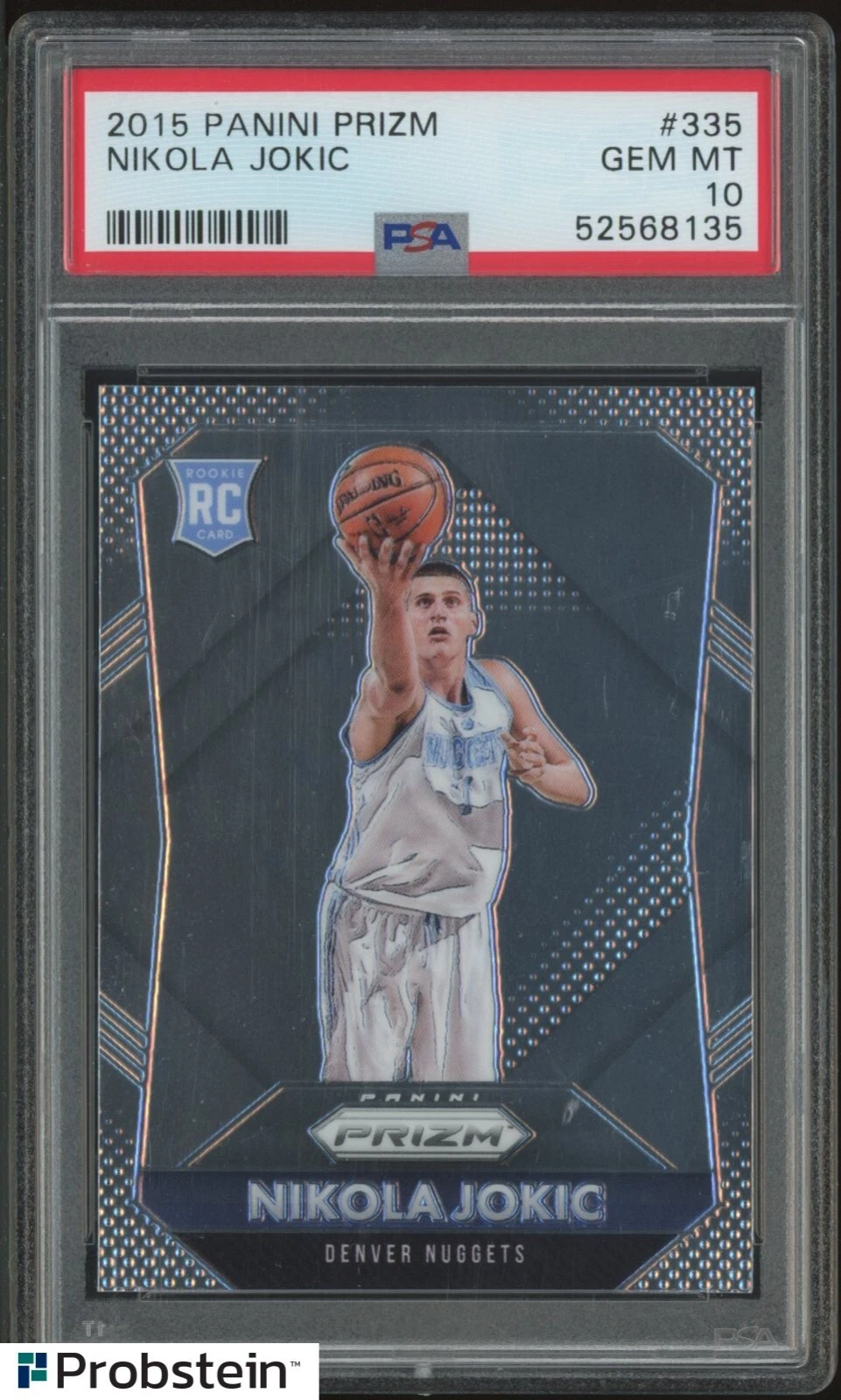Nikola Jokic trading card