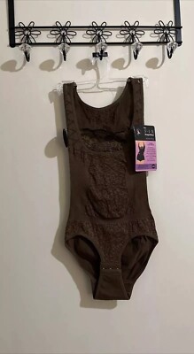 F I X ShapeWear by WunderWear SEAMLESS Jacquard Body Suit Women s Size S/M NEW