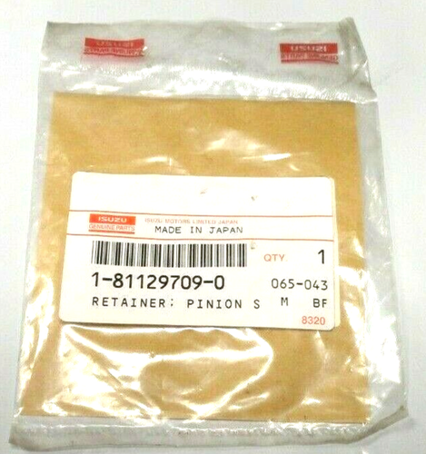 ( 1 ) GENUINE ISUZU 1-81129709-0 Starter Pinion Retainer - Picture 2 of 2