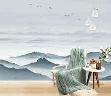 3D Mountain 33644NA Wallpaper Wall Murals Removable Wallpaper Fay