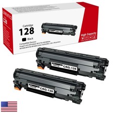 128 Black Toner 2-Pack CRG128 for MF4450 MF4700 MF4800 D500 L100