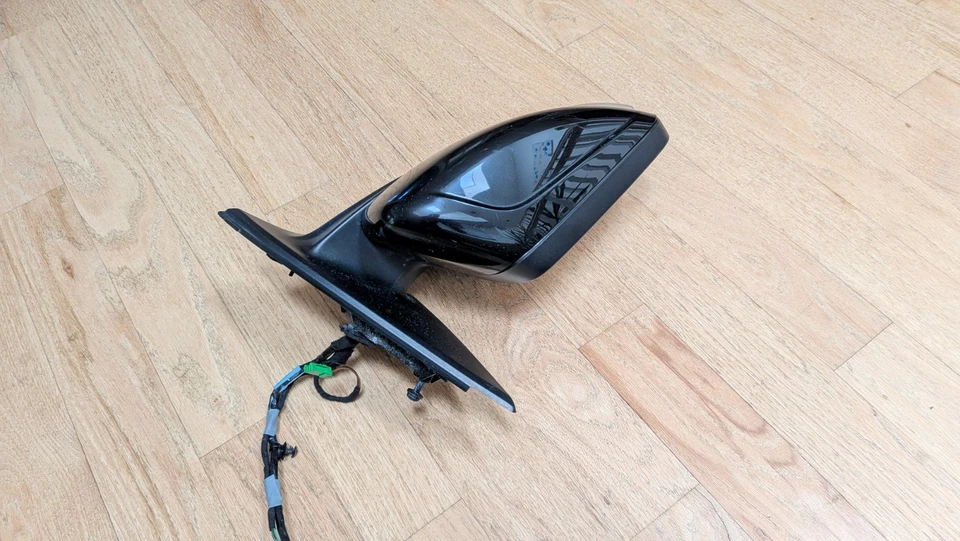 2010-2013 Volvo XC60 Right Side Mirror Electric Folding BLIS Black - Image 3 of 4