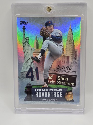 Tom Seaver #LHA-11 2022 Topps Update Legendary Home Field Advantage card
