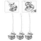  3 Pcs Tee Ei Für Losen Teefilter Edelstahl Blatttee -Steiler Tee-Ei