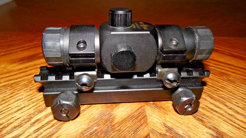 BEC INC MODEL# MD1X20A 1” Tube Red Dot Miradot w/Picatinny Weaver Mount ...