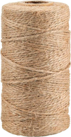 100M Jute-Schnur, 1.5Mm Garten Juteschnur, Jutegarn Braun Schnur, Bastelschnur D