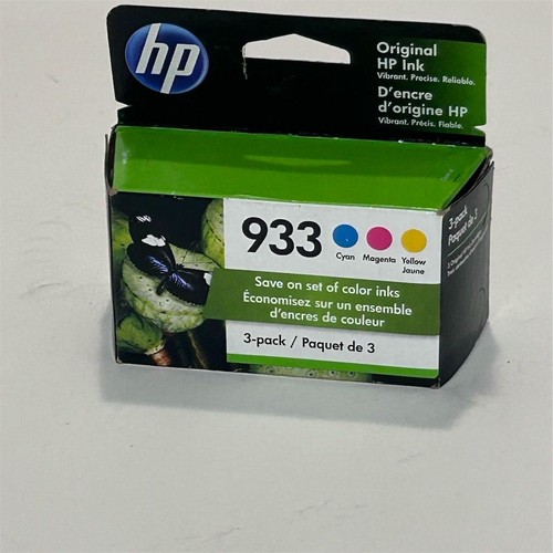 HP 933 Cyan/Magenta/Yellow Ink Cartridge 3-Pack for HP 564 Xl