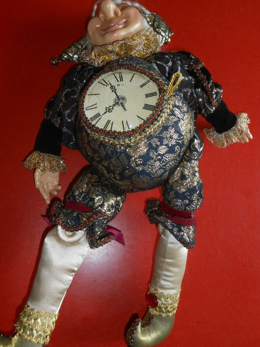Marionnette ancienne d Indonésie petit model Jaune/Marron/Noir Céramique/Métal